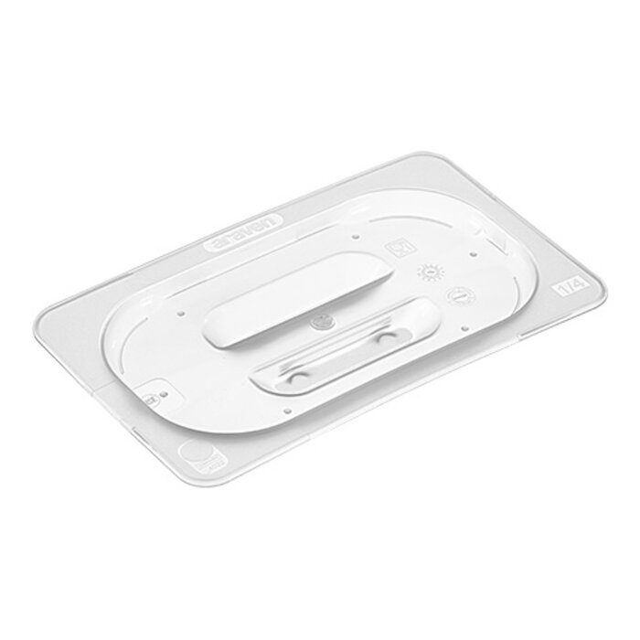 Araven Deksel gastronorm – GN1/4 – polypropyleen (PP) – transparant