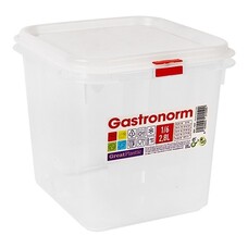 Voedseldoos GN1/6 – 150 mm – polypropyleen (PP) – transparant