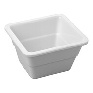 Bak gastronorm GN1/6 – 100 mm – melamine (MF) – wit