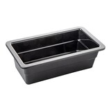 Bak gastronorm GN1/3 – 100 mm – melamine (MF) – zwart
