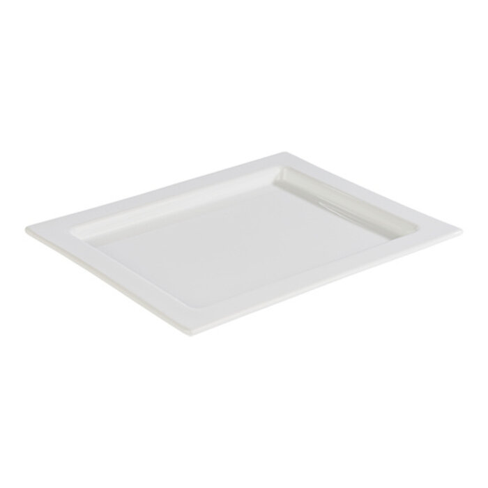 Emga Serveerplateau – GN1/2 – porselein – wit