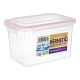 Voedselcontainer – 001,6L – polypropyleen (PP) – transparant
