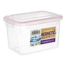 Voedselcontainer – 001,6L – polypropyleen (PP) – transparant