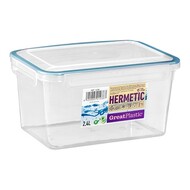Voedselcontainer – 002,4L – polypropyleen (PP) – transparant