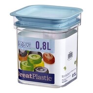 Voedselcontainer – 000,8L – polystyreen (PS) – transparant