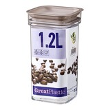 Voedselcontainer – 001,2L – polystyreen (PS) – transparant