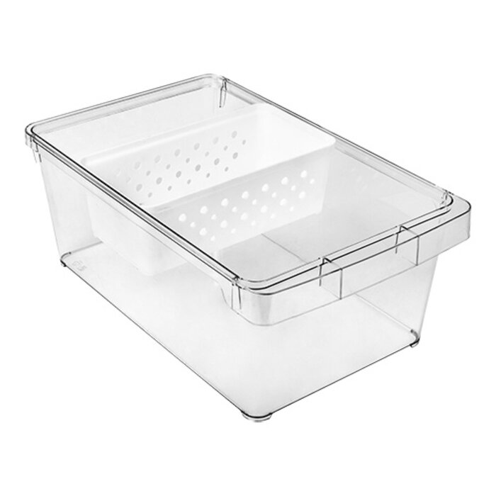 Great Plastic Koelkast organizer – styreen-acrylonitril (SAN) – transparant