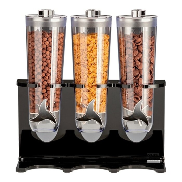 Emga Muesli dispenser – 3x1,5L – polycarbonaat (PC) – 1,500 l