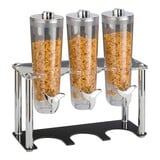 Muesli dispenser – 3x1,5L – polycarbonaat (PC) – 1,500 l
