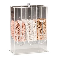 Muesli dispenser – 3x1,5L – polycarbonaat (PC) – 1,500 l