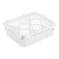 Knijpflessen-organizer – transparant