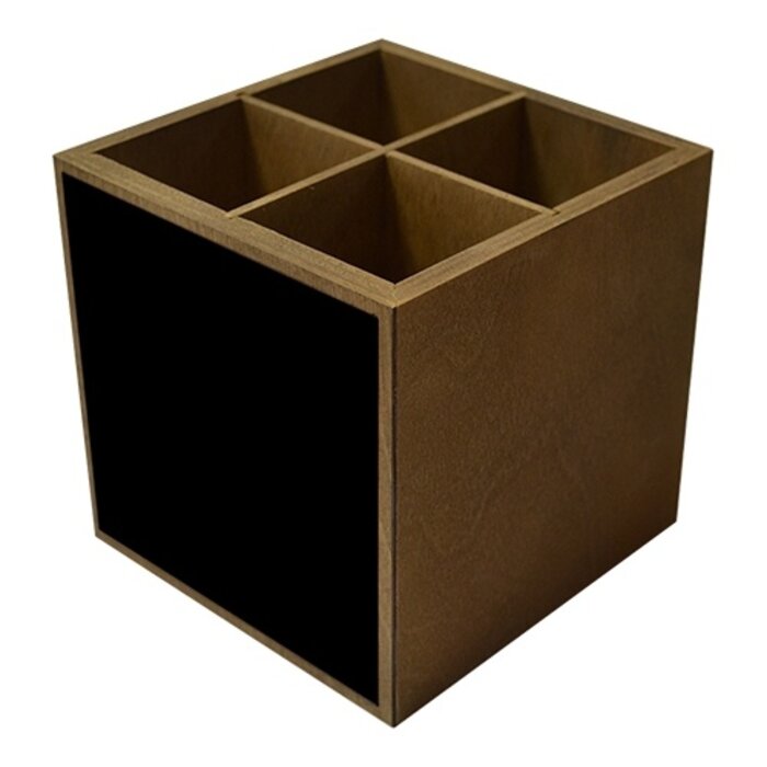 Emga Bestekhouder – hout – bruin