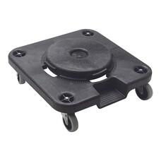 Trolley voedselcontainer – polyethyleen (HDPE) – zwart