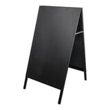 Menu stoepbord – 104,0x62,0cm – ABS-krijtbord – zwart