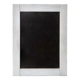 Menu bord – 032,5x23,0cm – HDF-krijtbord – wit