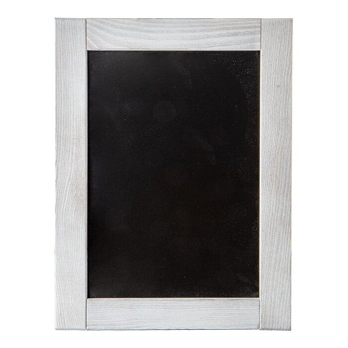 Emga Menu bord – 032,5x23,0cm – HDF-krijtbord – wit