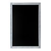 Emga Menu bord – 081,5x52,0cm – HDF-krijtbord – wit