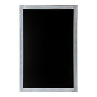 Menu bord – 081,5x52,0cm – HDF-krijtbord – wit