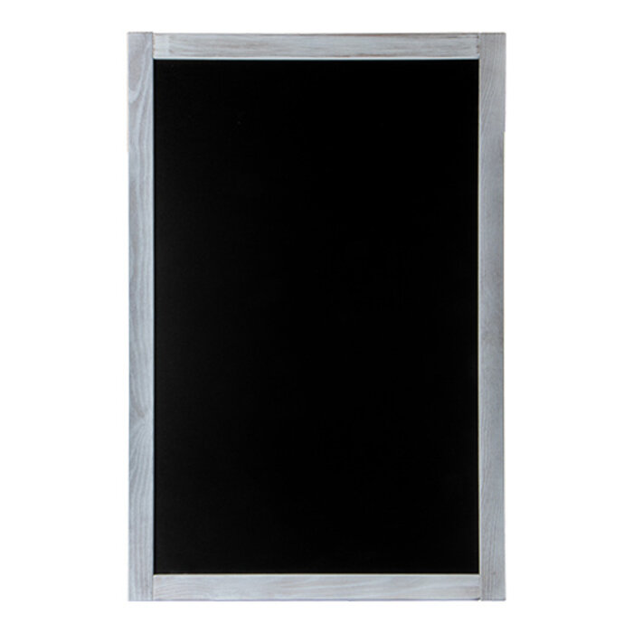 Emga Menu bord – 081,5x52,0cm – HDF-krijtbord – wit