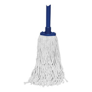 Steel & mop – katoen – blauw