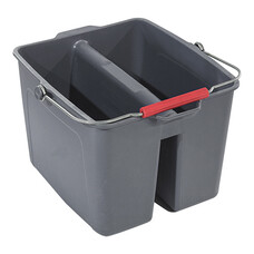 Mopemmer – 16L – polyethyleen (HDPE) – grijs