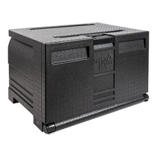 Thermobox 60x40cm – geëxpandeerd polypropyleen (EPP) – zwart