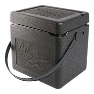Shopping box 15L – geëxpandeerd polypropyleen (EPP) – zwart