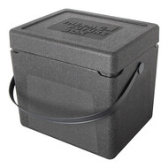 Shopping box 33L – geëxpandeerd polypropyleen (EPP) – zwart
