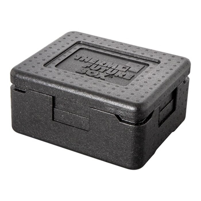 Thermo Future Box Maaltijd verdeelsysteem – geëxpandeerd polypropyleen (EPP) – zwart