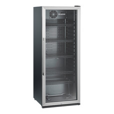 Koeler – 237L – gemoffeld plaatstaal – zwart