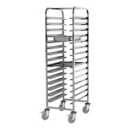 Regaalwagen – GN1/1-60x40 – roestvrijstaal