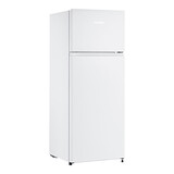 Koel-vriescombinatie – 165L – + – 41L – gemoffeld plaatstaal – wit