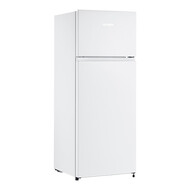 Koel-vriescombinatie – 165L – + – 41L – gemoffeld plaatstaal – wit