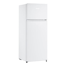 Koel-vriescombinatie – 165L – + – 41L – gemoffeld plaatstaal – wit