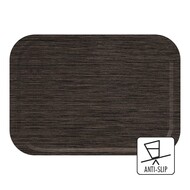Dienblad – 37,5x26,5cm – laminaat papier – wengé