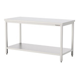 Werktafel – 140cm – roestvrijstaal (430)