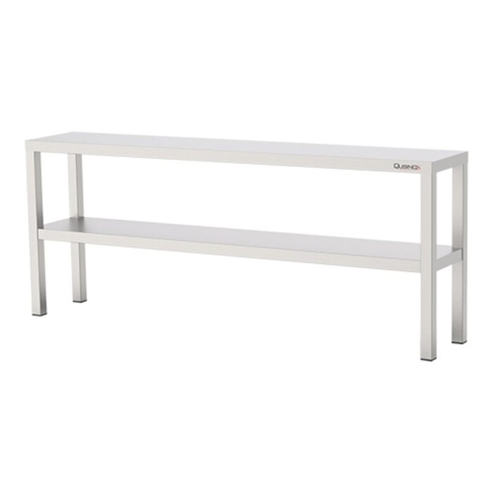 Qusinox Plankstandaard – L.140cm – roestvrijstaal (430)