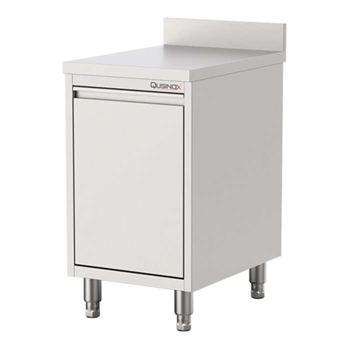 Qusinox Werktafel – 040cm – gesloten – roestvrijstaal (430)