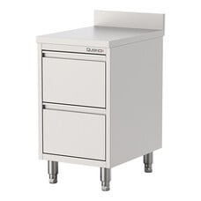 Werktafel – 040cm – gesloten – roestvrijstaal (430)