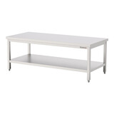 Werktafel – 120cm – roestvrijstaal (430)