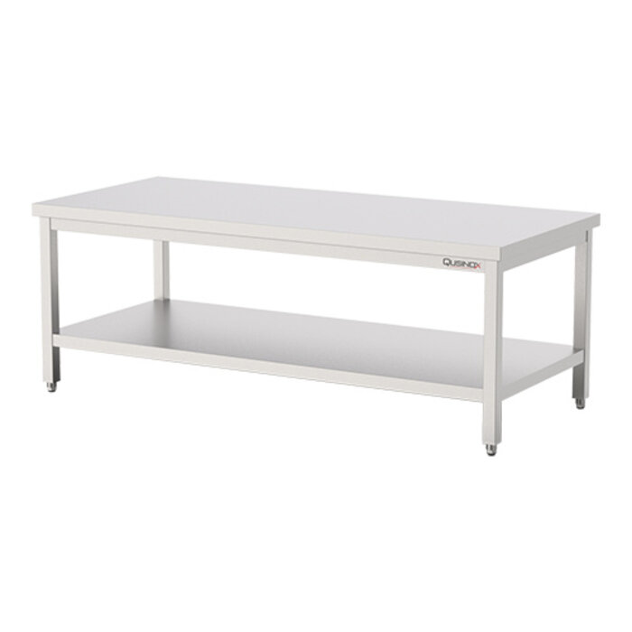 Qusinox Werktafel – 160cm – roestvrijstaal (430)