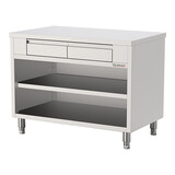 Werktafel – 120cm – open – roestvrijstaal (430)