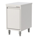Werktafel – 040cm – gesloten – roestvrijstaal (430)