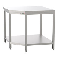 Werktafel – 100cm – hoekmodel – roestvrijstaal (430)