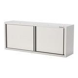 Wandkast – 120cm – gesloten – roestvrijstaal (430)