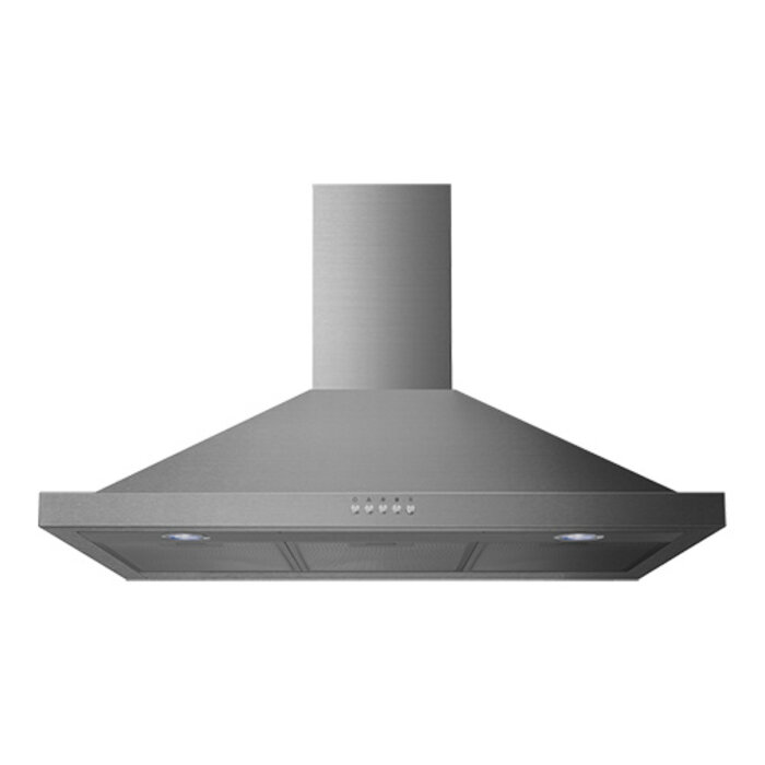 Exquisit Afzuigkap – 090cm – roestvrijstaal – 15,0 cm