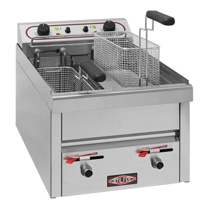 Stilfer Friteuse – 10L – + – 10L – roestvrijstaal – 10,000 l