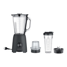 Blender – 1,5L – glas – zwart