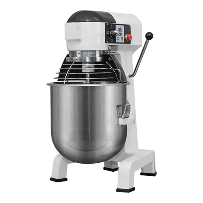 CaterChef Planeetmenger – 20L – roestvrijstaal 18/10 – wit