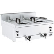Base 600 gasfriteuse 2x8l **let op, 800mm breed**